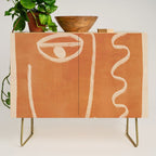 Abstract Face 26 Credenza Gallery Image 1