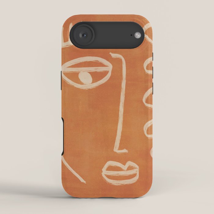 Abstract Face 26 iPhone Case Gallery Image 2