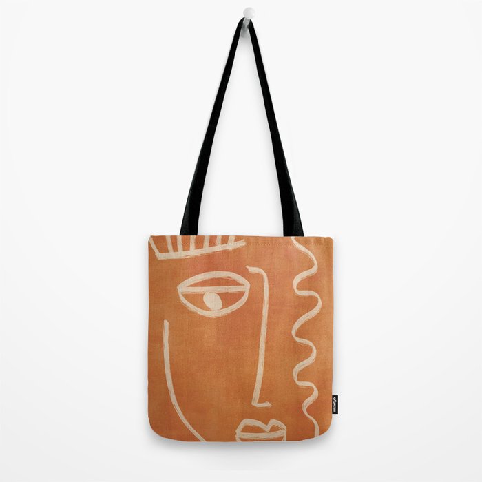Abstract Face 26 Tote Bag Gallery Image 2