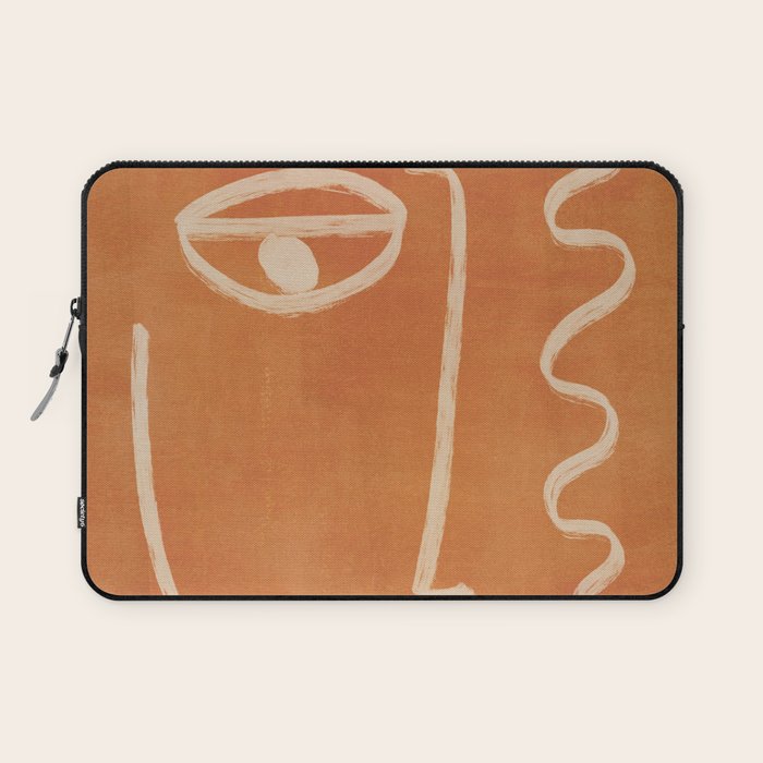 Abstract Face 26 Laptop Sleeve Gallery Image 1