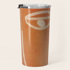 Abstract Face 26 Travel Mug Gallery Image 3