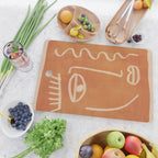 Abstract Face 26 Cutting Board Gallery Image 2