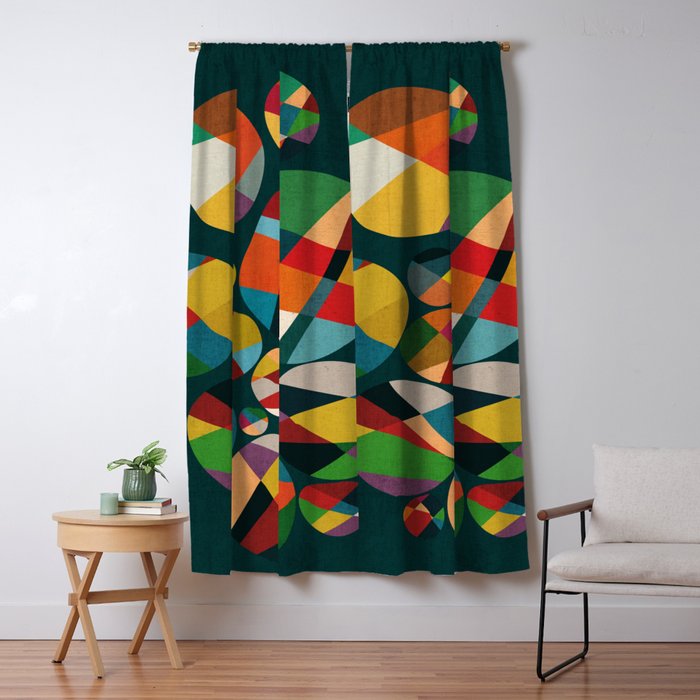 Wheel of fortune Window Curtain Gallery Image 1