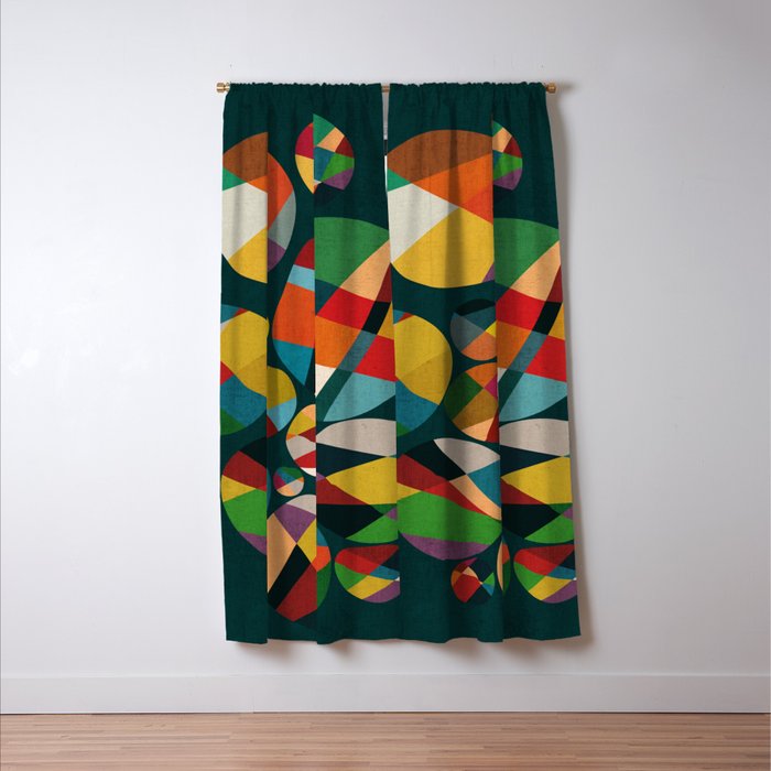 Wheel of fortune Window Curtain Gallery Image 3