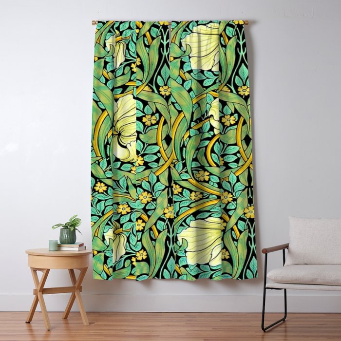 William Morris Pimpernel Window Curtain Gallery Image 5