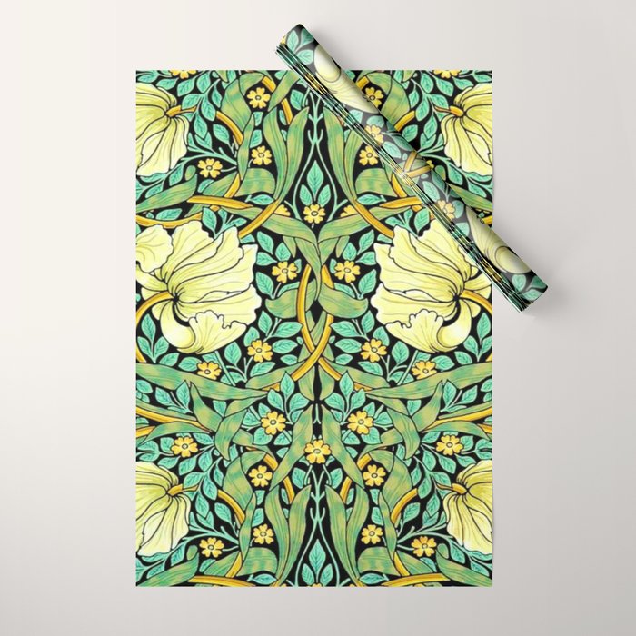 William Morris Pimpernel Wrapping Paper Gallery Image 1