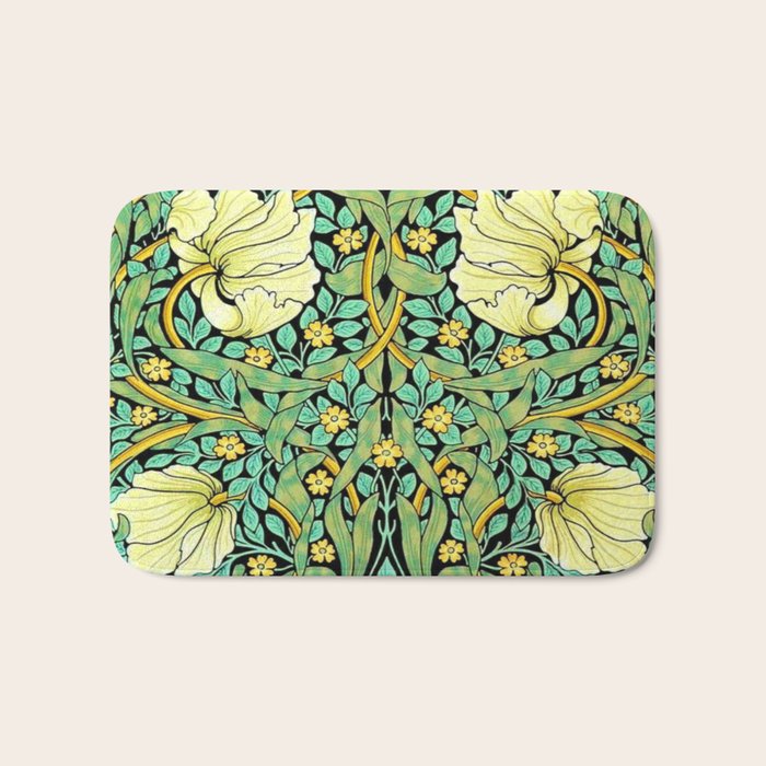 William Morris Pimpernel Bath Mat Gallery Image 1