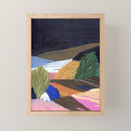 Colors of night fields Mini Art Print Gallery Image 1