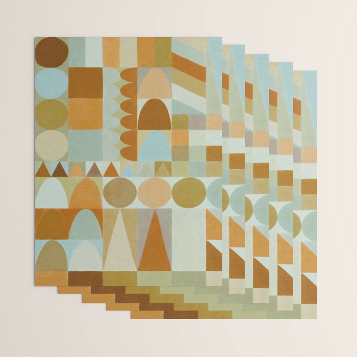 Geometric Shapes & Colors #2 Wrapping Paper Gallery Image 3