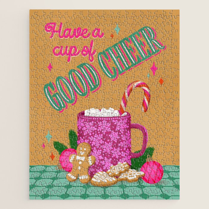 Cozy Christmas Cocoa Jigsaw Puzzle Gallery Image 1