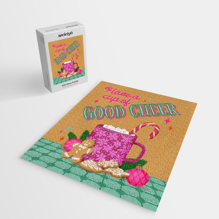Cozy Christmas Cocoa Jigsaw Puzzle Gallery Image 2