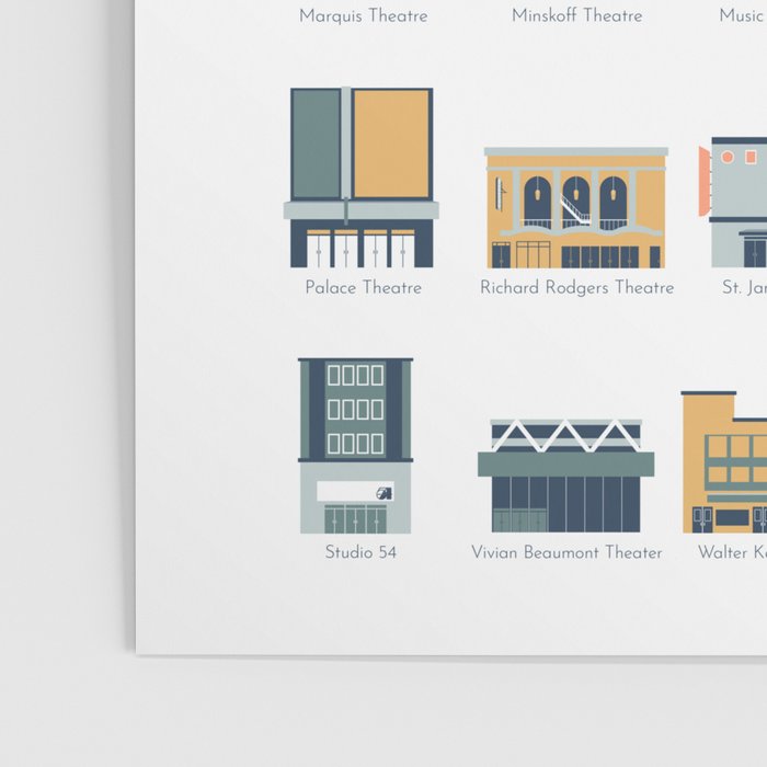 Broadway Theatres Poster Gallery Image 3