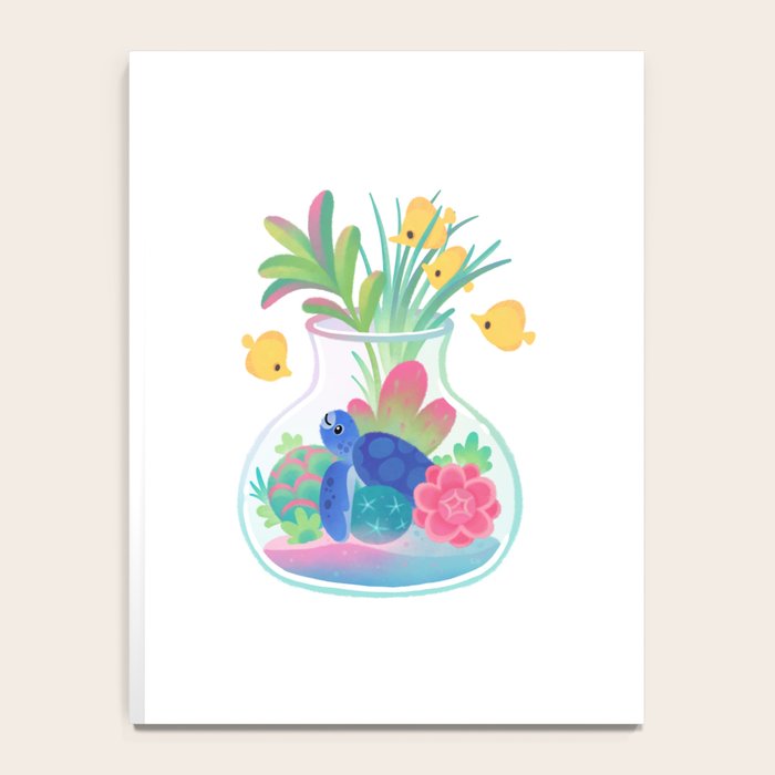 Ocean terrarium - Sea turtle Notebook Gallery Image 4