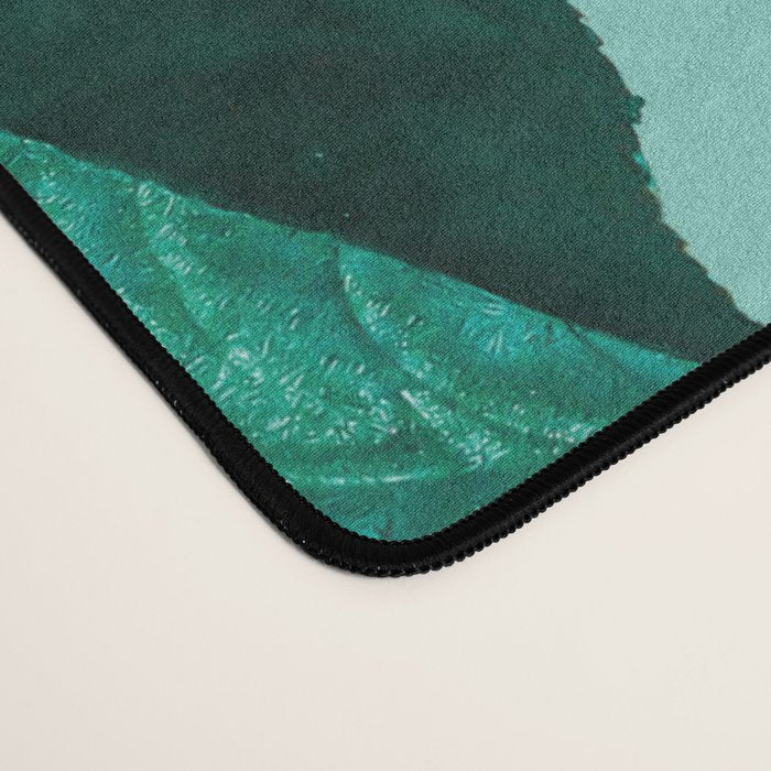 Peach and Leaf Pattern Desk Mat Gallery Image 4