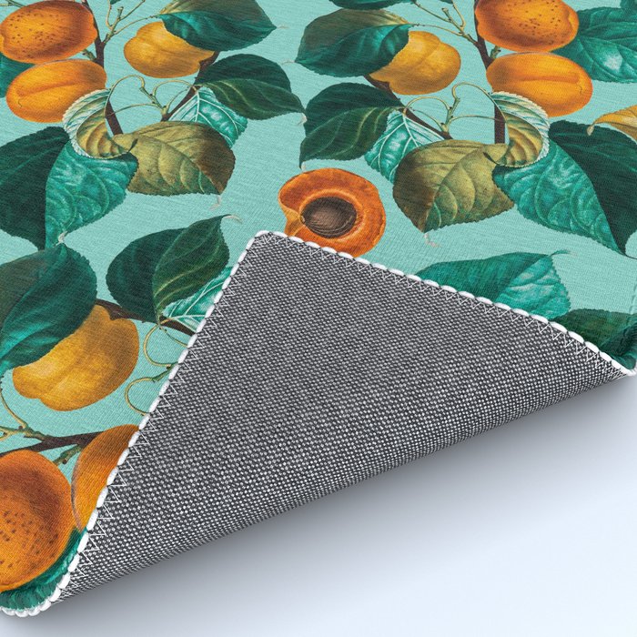 Peach and Leaf Pattern Rug Gallery Image 4