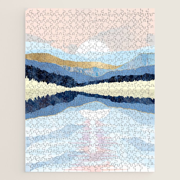 Winter Reflection Jigsaw Puzzle Gallery Image 1