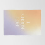 I Choose Love Rug Gallery Image 2