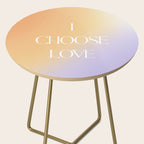 I Choose Love Side Table Gallery Image 2