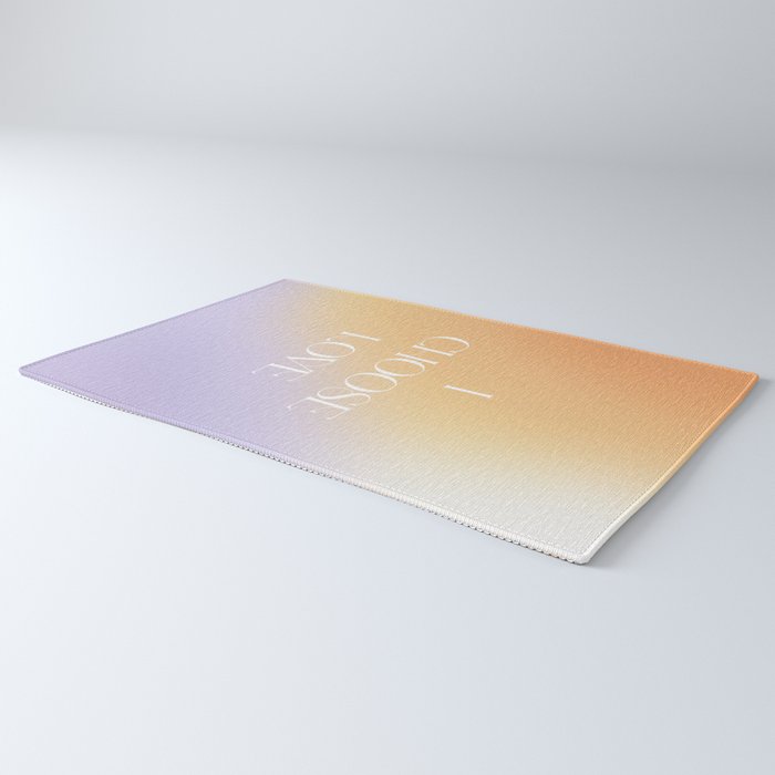 I Choose Love Rug Gallery Image 3