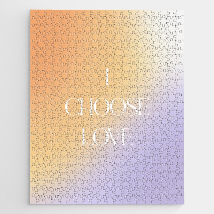 I Choose Love Jigsaw Puzzle Gallery Image 1