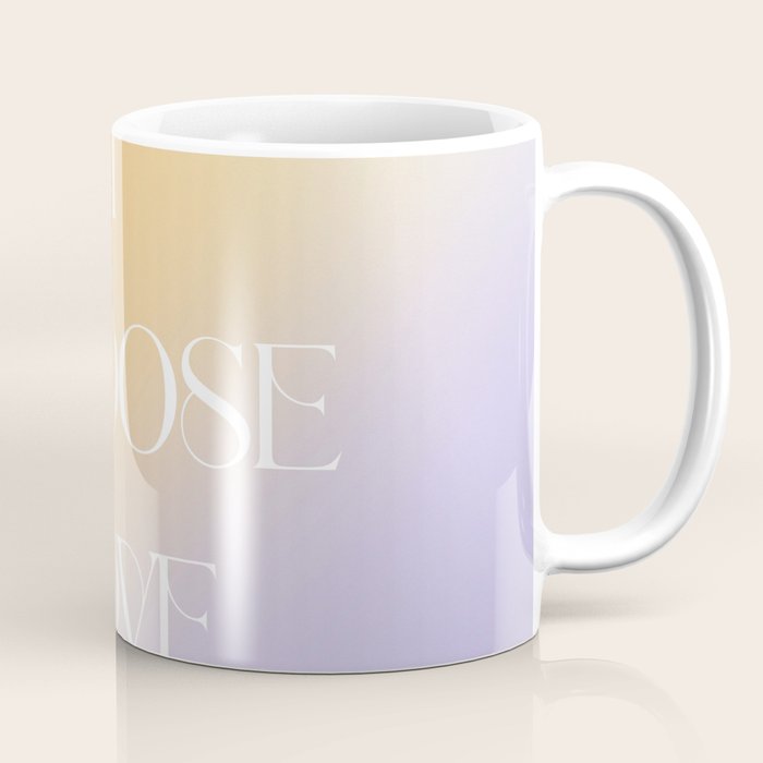 I Choose Love Coffee Mug Gallery Image 1