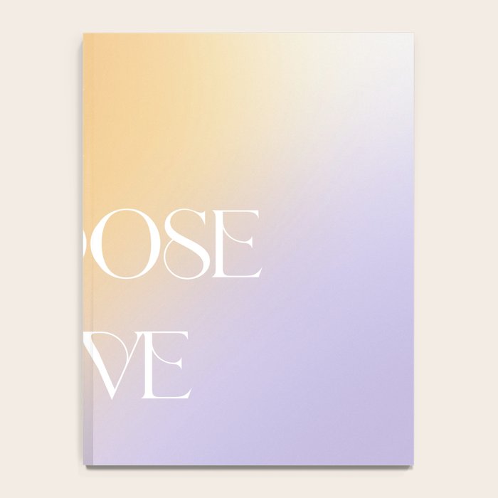 I Choose Love Notebook Gallery Image 4
