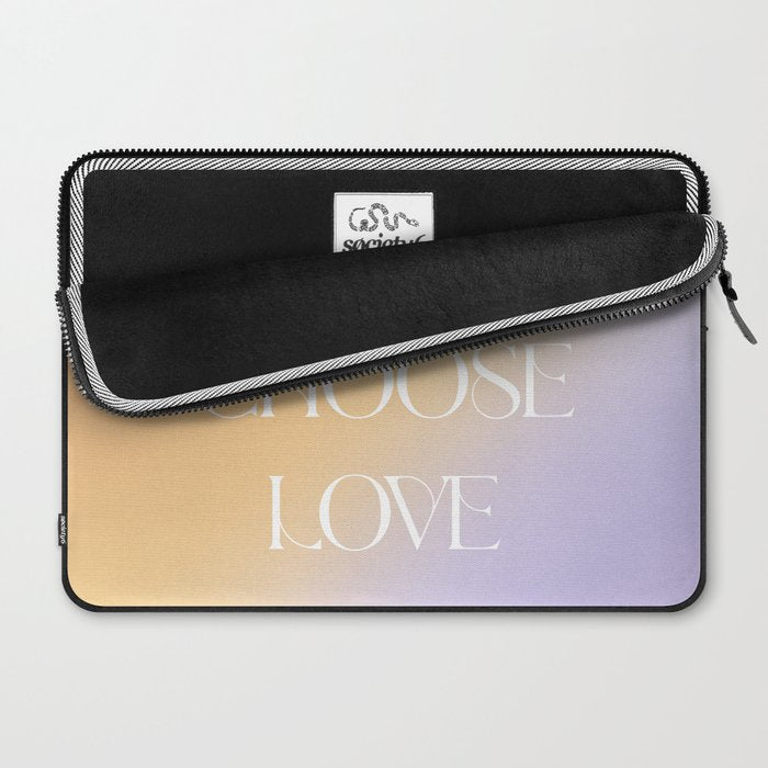 I Choose Love Laptop Sleeve Gallery Image 2