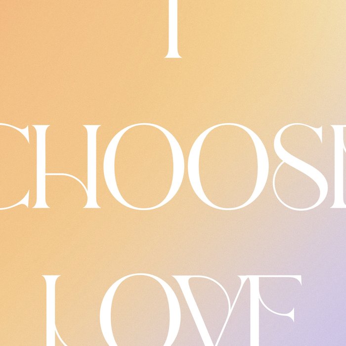 I Choose Love Coffee Mug Gallery Image 2