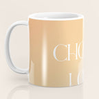 I Choose Love Coffee Mug Gallery Image 3