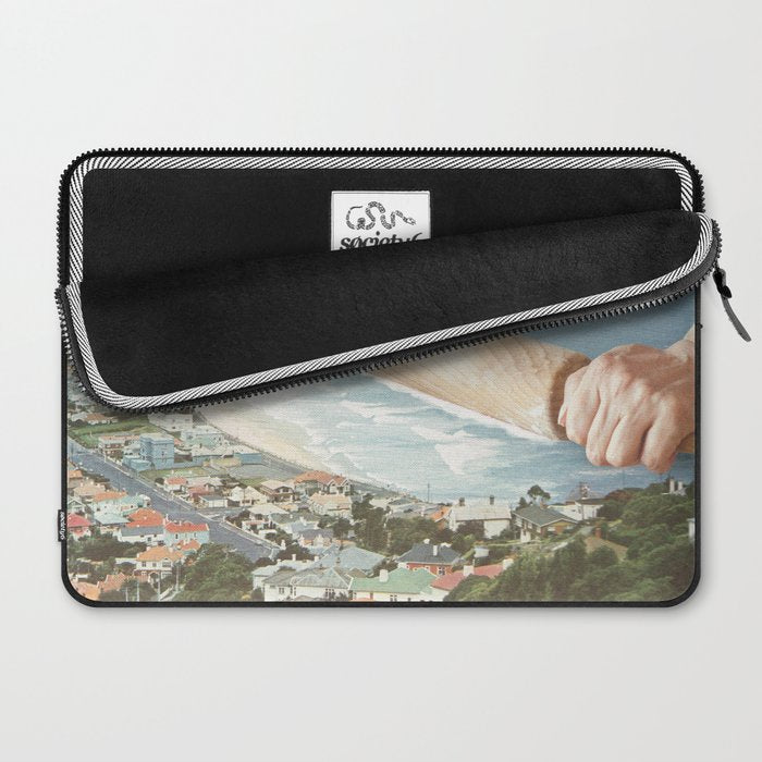 Waves Roller - Sea waves rolling pin Laptop Sleeve Gallery Image 2