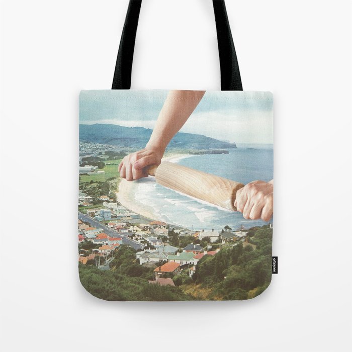 Waves Roller - Sea waves rolling pin Tote Bag Gallery Image 1
