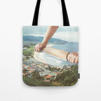 Waves Roller - Sea waves rolling pin Tote Bag Gallery Image 1