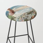 Waves Roller - Sea waves rolling pin Stool Gallery Image 2