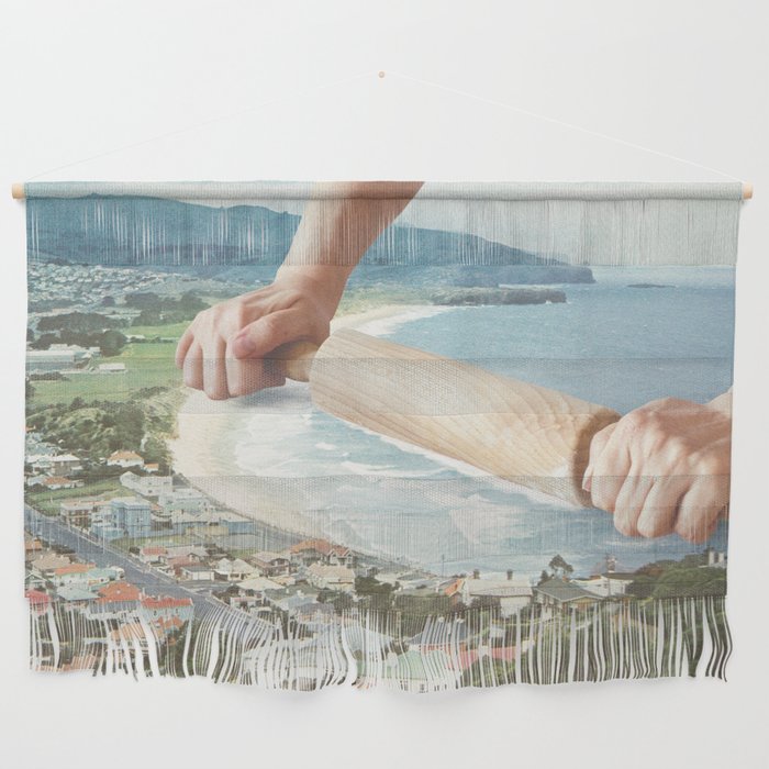 Waves Roller - Sea waves rolling pin Wall Hanging Gallery Image 1