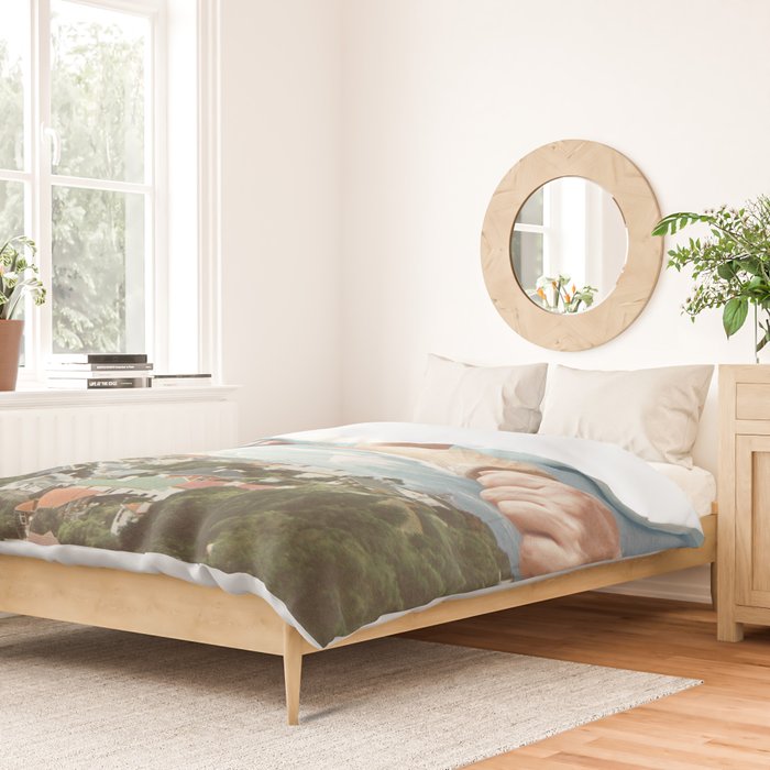 Waves Roller - Sea waves rolling pin Duvet Cover Gallery Image 2