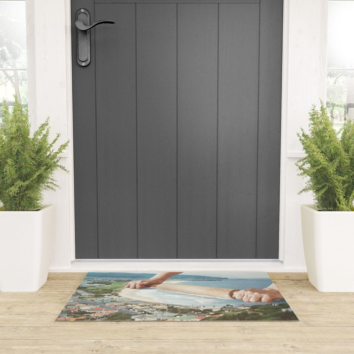 Waves Roller - Sea waves rolling pin Welcome Mat Gallery Image 3