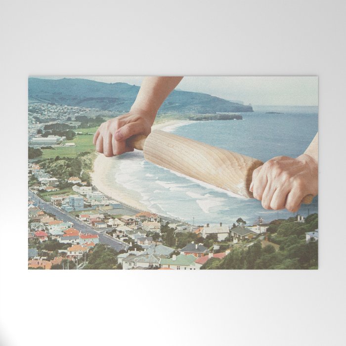 Waves Roller - Sea waves rolling pin Welcome Mat Gallery Image 1