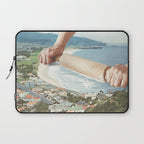 Waves Roller - Sea waves rolling pin Laptop Sleeve Gallery Image 1
