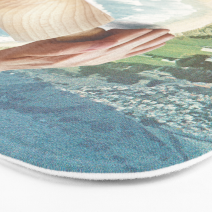 Waves Roller - Sea waves rolling pin Bath Mat Gallery Image 3