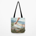 Waves Roller - Sea waves rolling pin Tote Bag Gallery Image 2