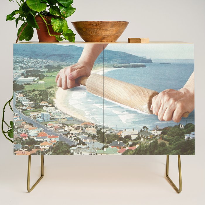 Waves Roller - Sea waves rolling pin Credenza Gallery Image 1