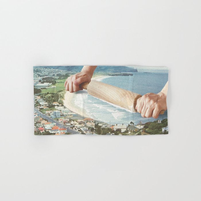 Waves Roller - Sea waves rolling pin Bath Towel Gallery Image 1