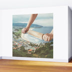 Waves Roller - Sea waves rolling pin Wall Mural Gallery Image 2