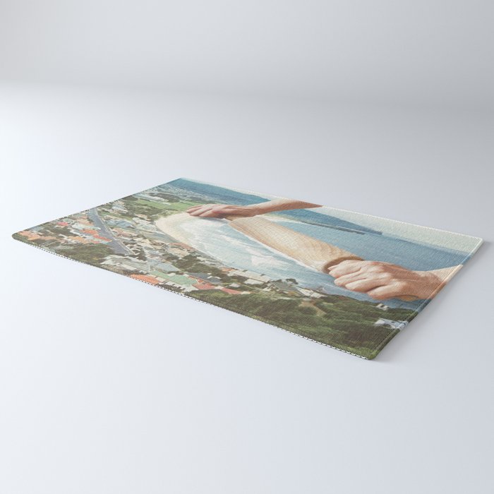 Waves Roller - Sea waves rolling pin Rug Gallery Image 3