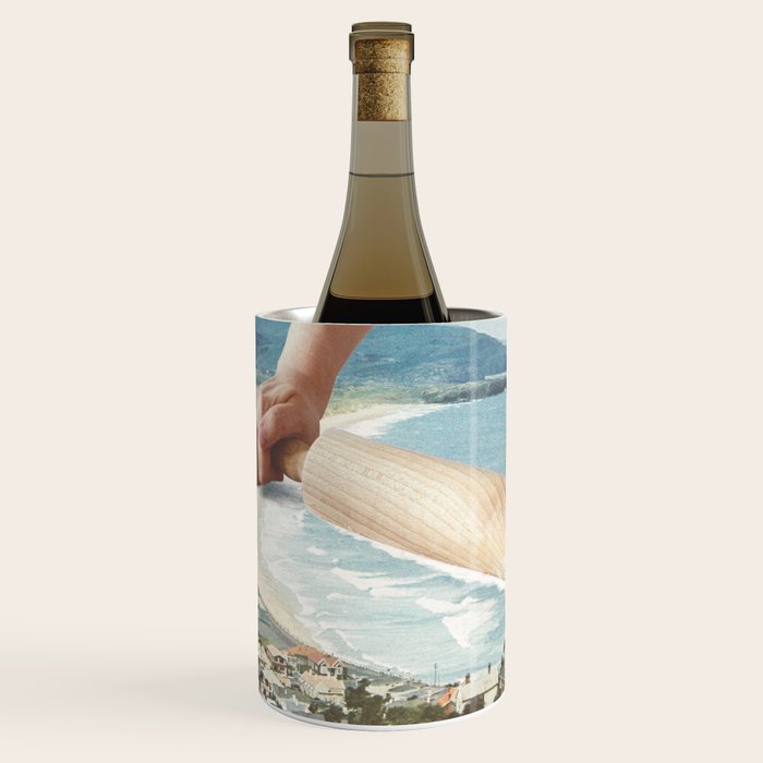 Waves Roller - Sea waves rolling pin Wine Chiller Gallery Image 1