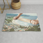 Waves Roller - Sea waves rolling pin Rug Gallery Image 1