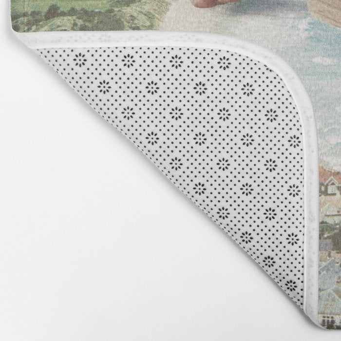 Waves Roller - Sea waves rolling pin Bath Mat Gallery Image 2