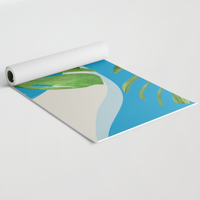 Tropical Geometry 82 Yoga Mat Gallery Image 2