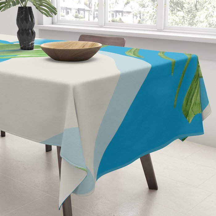 Tropical Geometry 82 Tablecloth Gallery Image 3