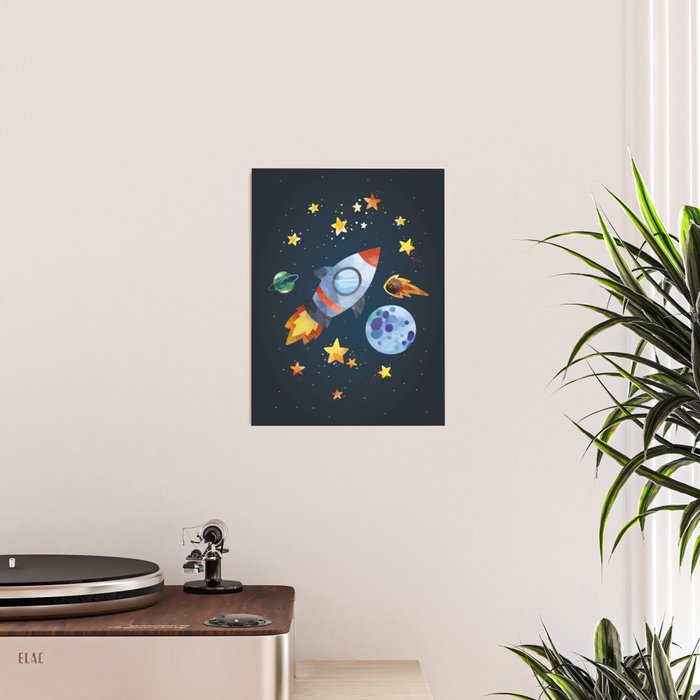 Space rocket Poster Gallery Image 2